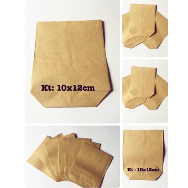 Combo 100 túi kraft mini 42K