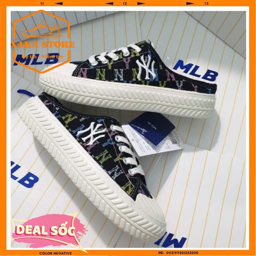 ✅[ Full Box + Bill ] 🌺Giày Đạp Gót, Sục Ny, 𝐌𝐋𝐁 Đạp Gót Đen