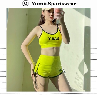 SET ĐÙI BABY GIRL TẬP GYM SPORTS SIÊU HOOT