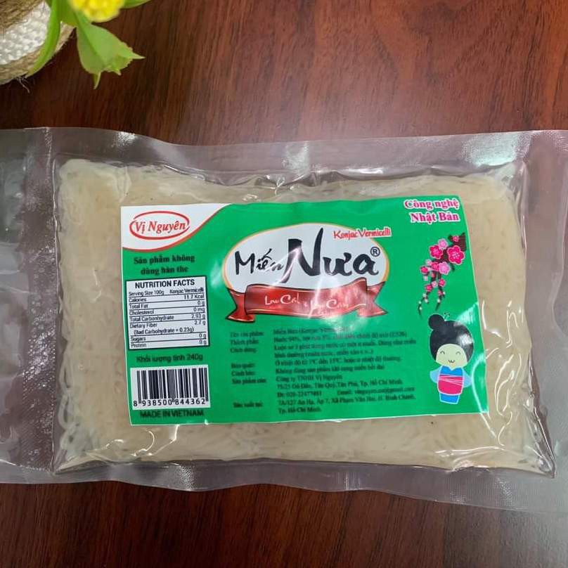 Hàng hot -  Bún nưa Keto ❤️ CHẤT LƯỢNG CAO ❤️ Miến nưa, phở nưa, mì nưa, 0 calo, không béo, sợi dai giòn DS Nga | BigBuy360 - bigbuy360.vn