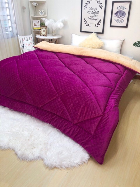 Chăn lông thỏ happiness [HÀNG CHÍNH HÃNG] | BigBuy360 - bigbuy360.vn