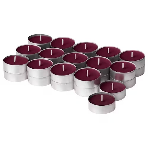 Vỉ 30 viên nến thơm STÖRTSKÖN IKEA