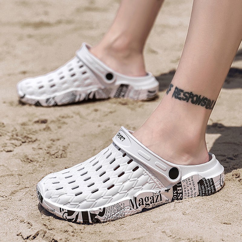 Crocs Sandal Đi Biển Năng Động Thời Trang Dành Cho Nam