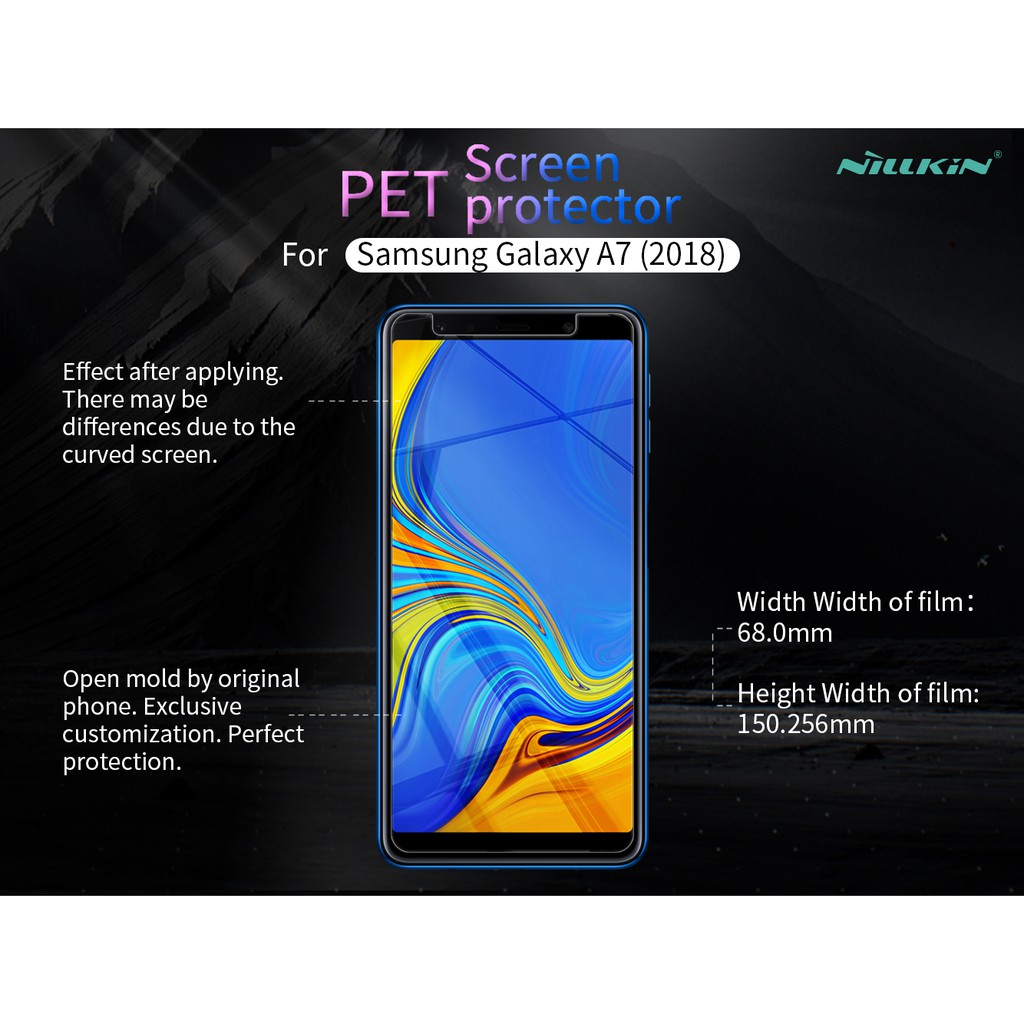 Tấm dán kính cường lực SamSung Galaxy A7 2018 hiệu Glass Pro chống vỡ, chống xước màn hình