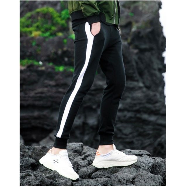 Quần 1 sọc line bo nam nữ bigsize | BigBuy360 - bigbuy360.vn