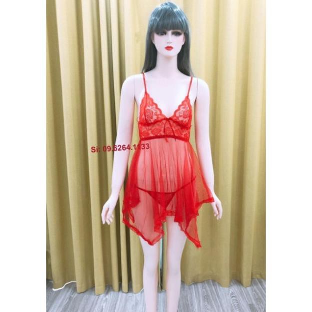 Váy ngủ sexy ren Mỏng huyền bí giá rẻ(SEXY MỎNG Nhiều màu, 40-80kg sẵn hàng) | BigBuy360 - bigbuy360.vn