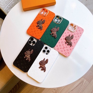 Ốp lv sần icon bulldog lv