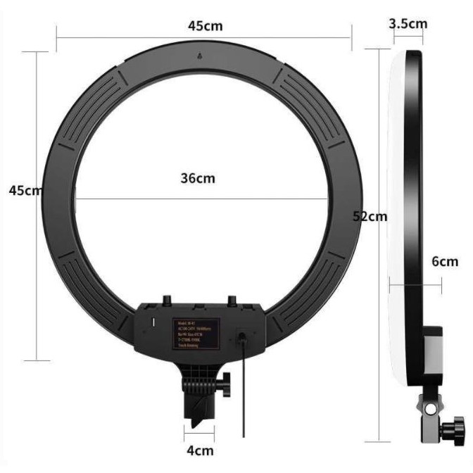 Đèn led Ring tròn đổi màu RGB MJ18