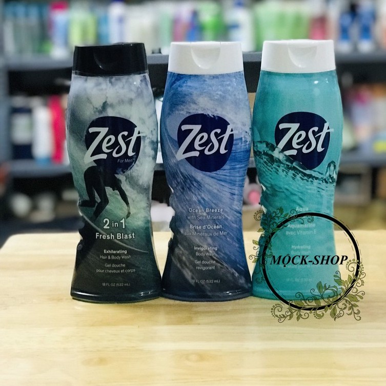 Sữa tắm Zest các mùi