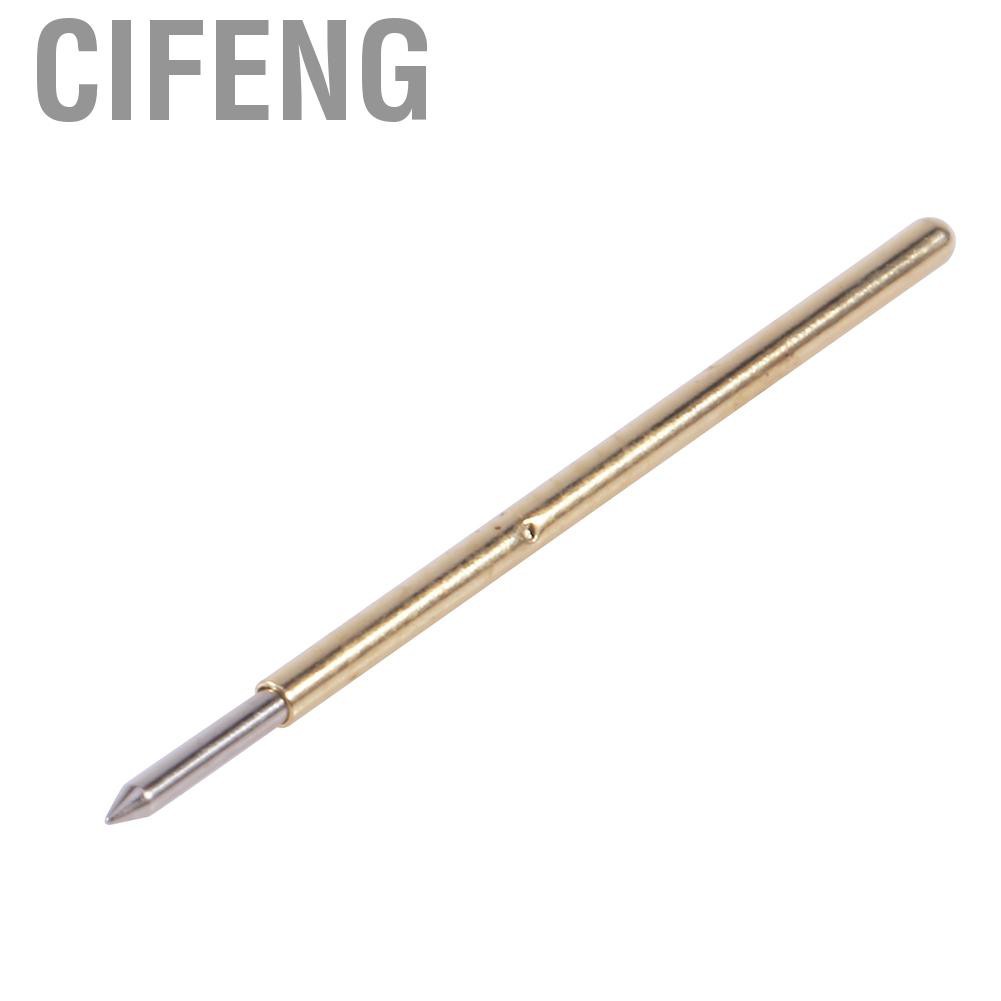 Cifeng 100x P50-J1/P50-B1/P75-B1/P75-E2/P100-E2 Spring Test Probe Round Pogo Pin Tools