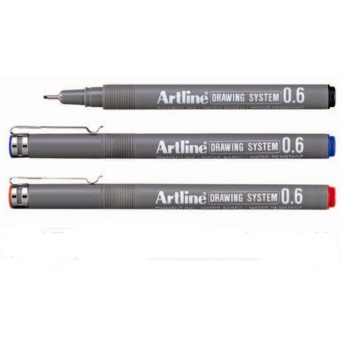 Bút vẽ kỹ thuật Artline EK-236 Drawing System Pen, nét 0.6mm