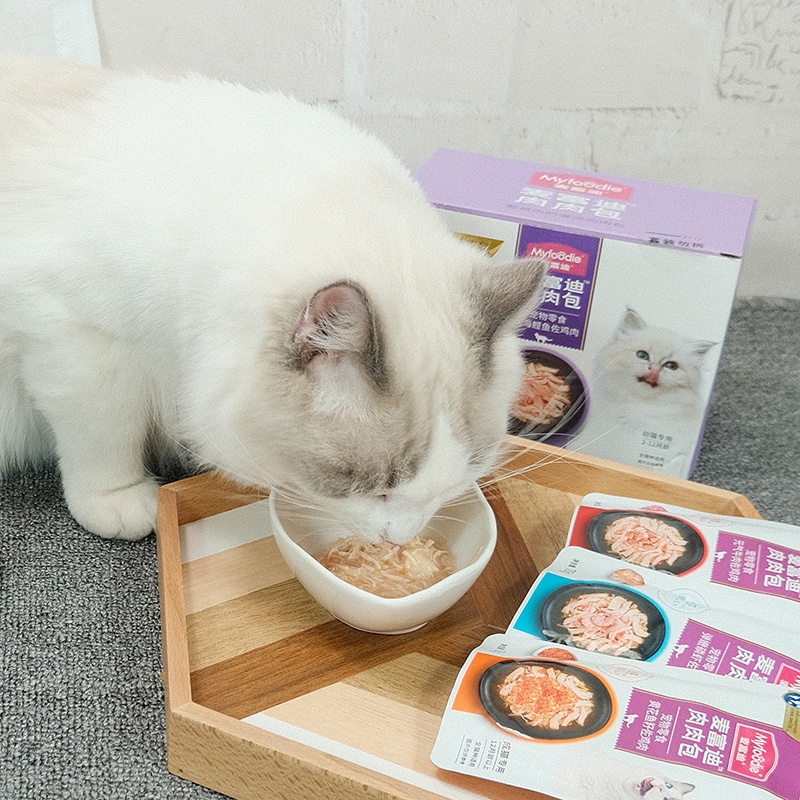 Pate thức ăn ướt cho mèo MY FOODIE cao cấp gói 70 gram