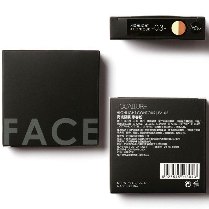 Phấn tạo khối Focallure 2 tông màu tiện dụng mã FA05 | BigBuy360 - bigbuy360.vn