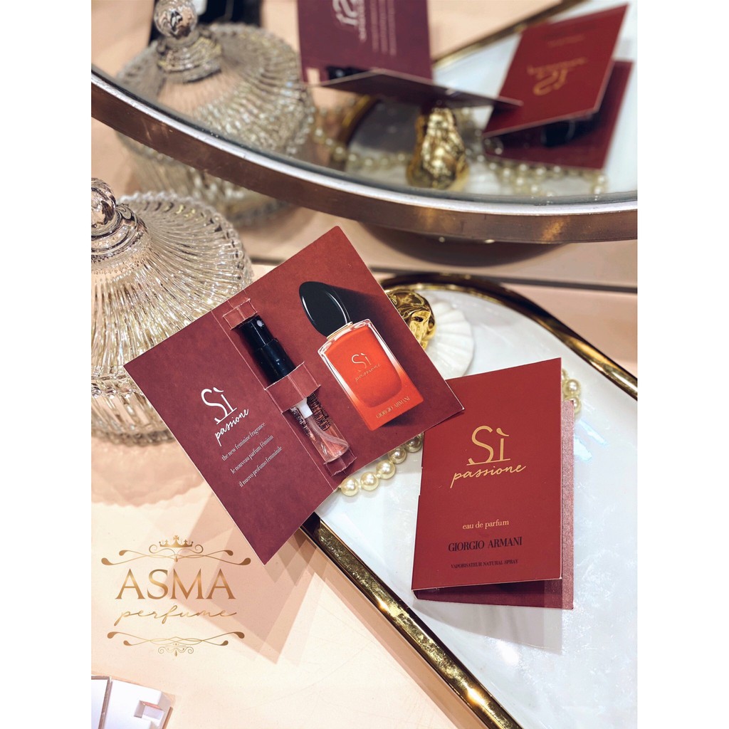 Vial/ Sample/ Mẫu thử nước hoa chính hãng dạng xịt Armani Sì Passione EDP | BigBuy360 - bigbuy360.vn
