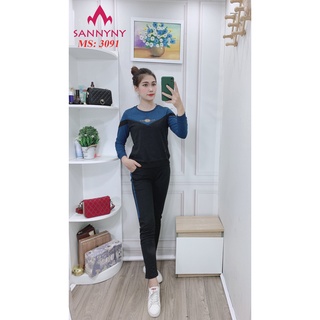 Bộ Đồ Mặc Nhà Thể Thao Hàng Cao Cấp SANNYNY Code3091