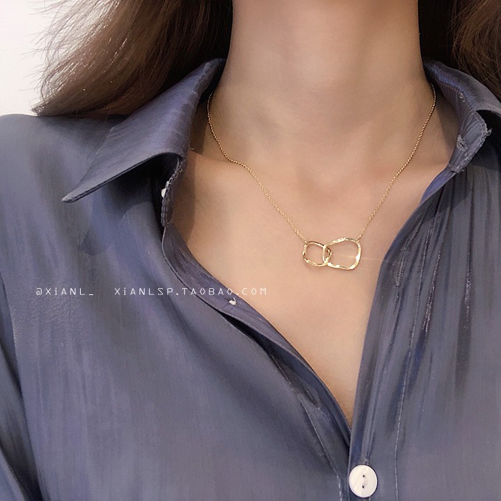 Dây chuyền choker 925 xinh cho nữ phong cách cá tính MCK8 - Trang sức bạc phụ kiện vòng cổ 2021 KYDO