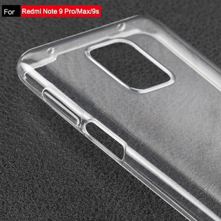 Ốp dẻo trong suốt cho Xiaomi Redmi Note 9s (Hàng loại A)