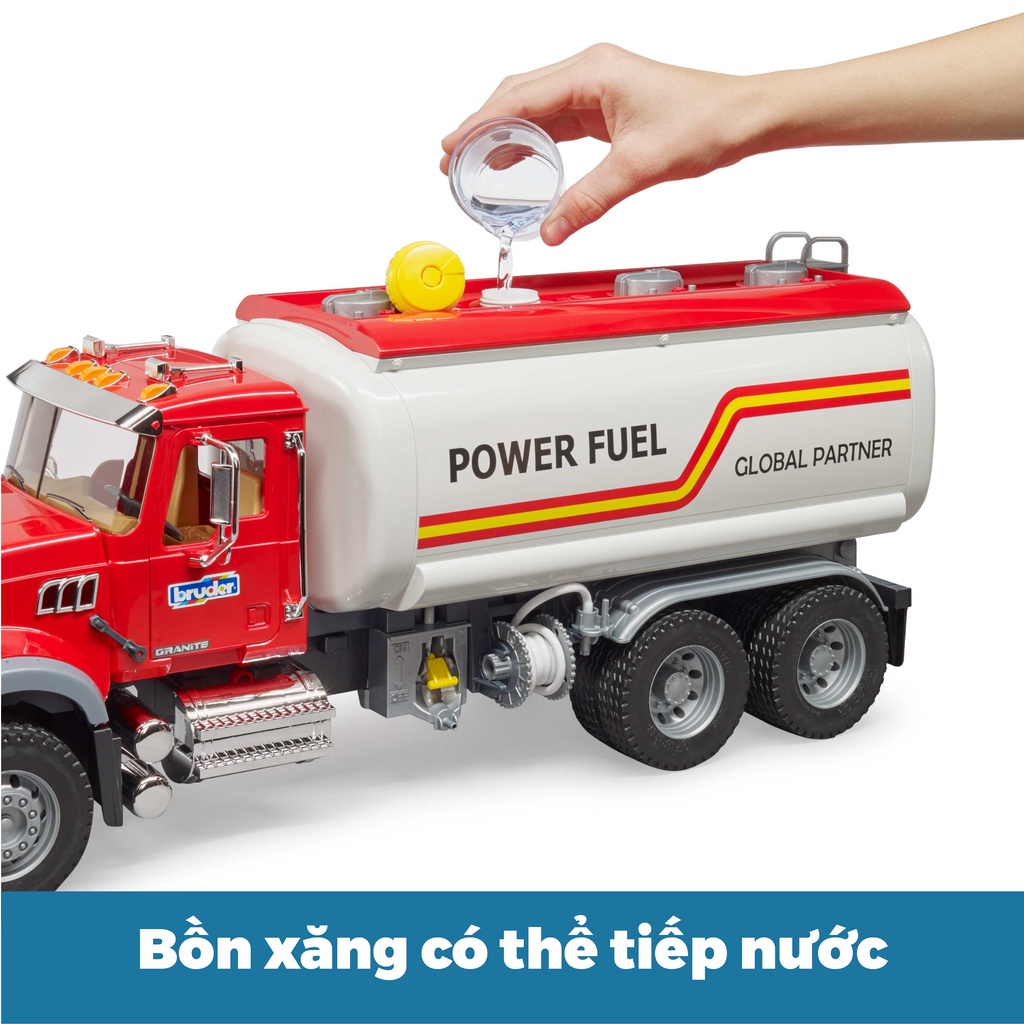 Đồ Chơi Xe chở xăng MACK BRUDER BRU02827