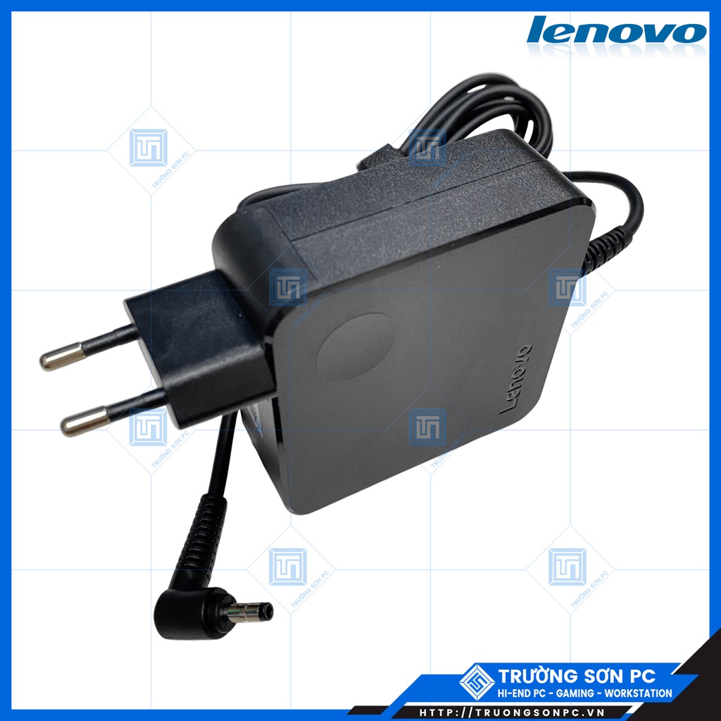 Sạc Laptop LENOVO 20V - 3.25A Chân Nhỏ Có Khấc Ideapad S145-15IIL | Củ Sạc Vuông Zin Cao Cấp