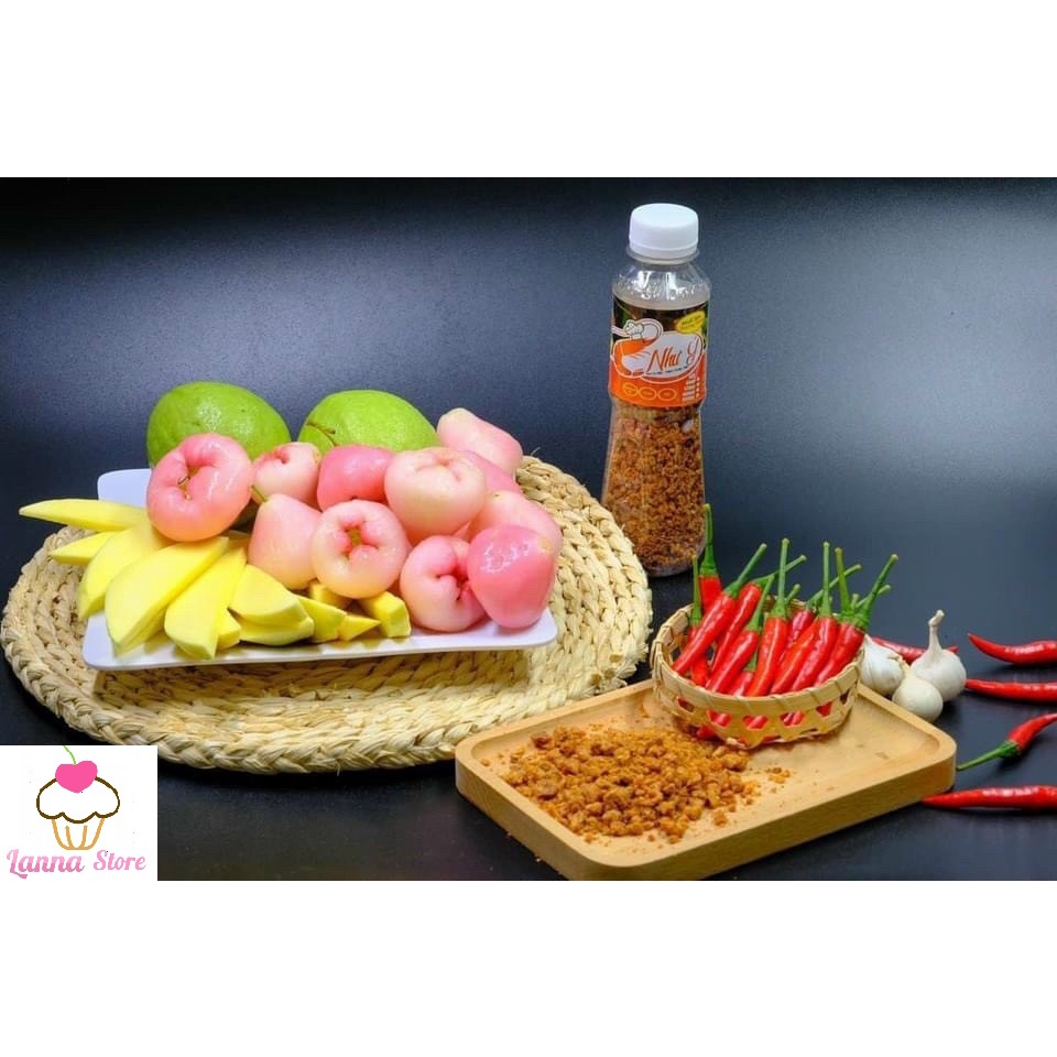 Muối Tôm Như Ý Thượng Hạng Hôp 400g chấm Hoa quả, thức ăn