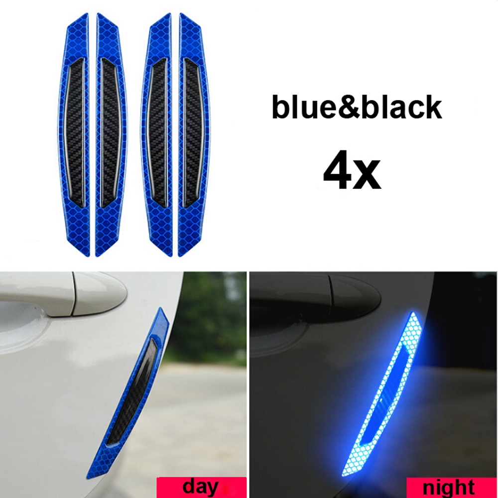 4 Miếng Dán Phản Quang Cho Cửa Xe Hơi