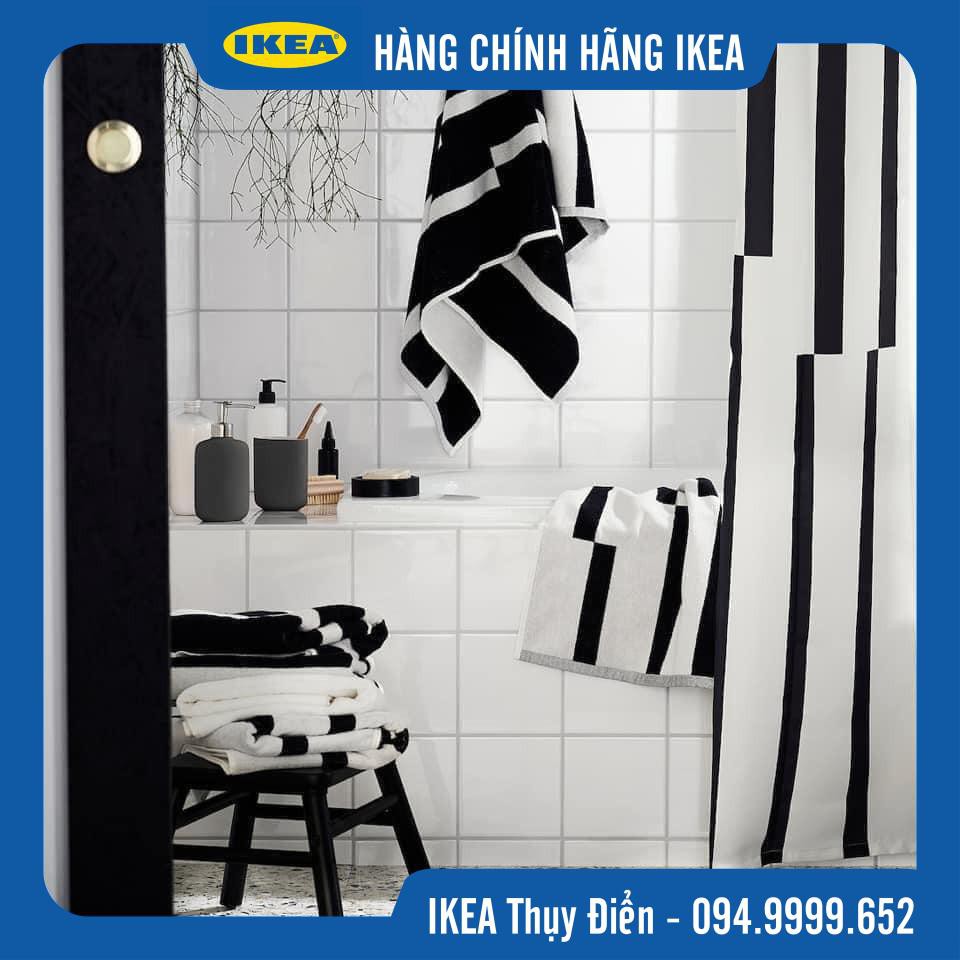 Rèm phòng tắm kẻ sọc IKEA