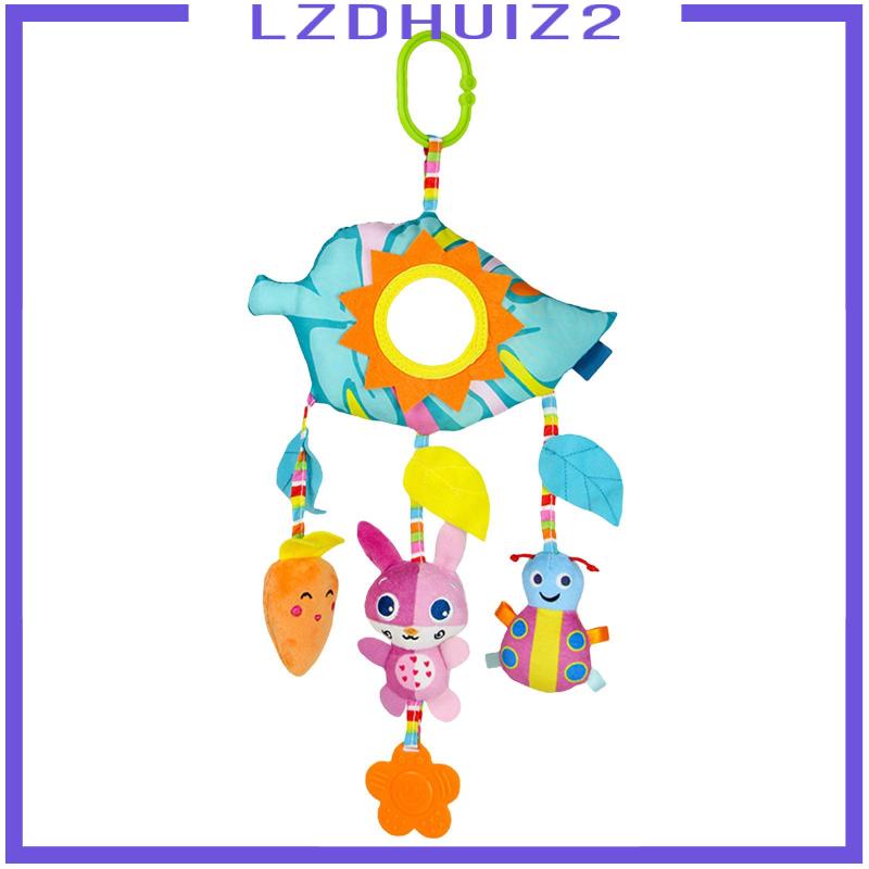 Đồ Chơi Treo Xe Đẩy Em Bé Hình Động Vật