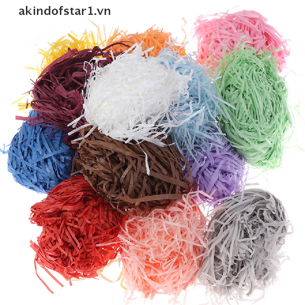 Hộp Quà Giấy Raffia Shredded Trang Trí