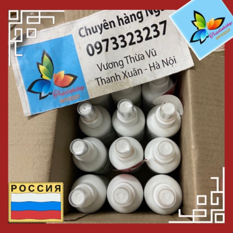 Xịt thảo dược mọc tóc và chống rụng tóc bà già Nga agafia 150ml