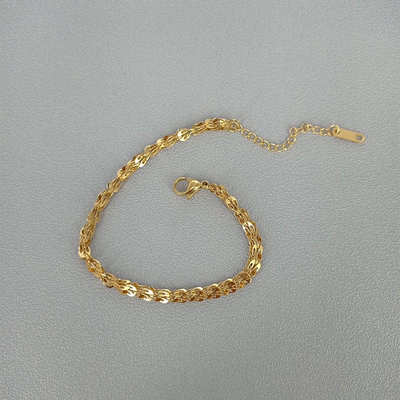 Vòng tay hình đuôi phượng hoàng mạ vàng 18k phong cách Trung Hoa độc đáo