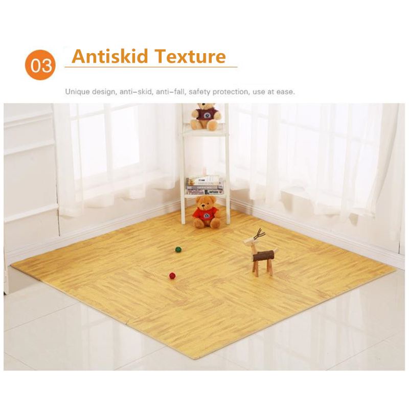 Set 10 Thảm Lót Sàn Chống Trượt Hỗ Trợ Dạy Học Mẫu Giáo