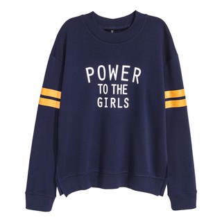 (Thanh lý) Áo sweater slogan H&M size M