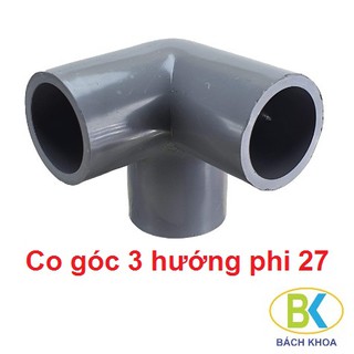 10 CÁI Co góc 3 hướng phi 27mm (ST)