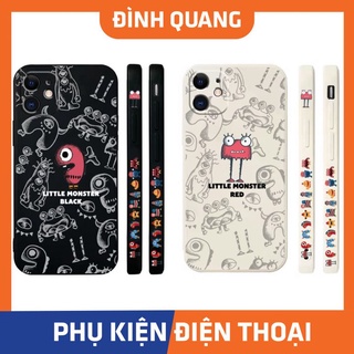 Ốp lưng iphone  lillte monster 6plus/6splus/7/7plus/8/8plus/x/xr/xs/11/12/pro/max/plus/promax - ĐQ Store