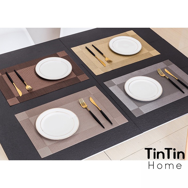 Tấm lót bàn ăn cao cấp (chuyên cung cấp cho nhà hàng, khách sạn) TINTIN TLBA01