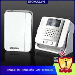 [Hàng chính hãng-Bảo hành 12 tháng] Chuông báo khách chống trộm ZOGIN