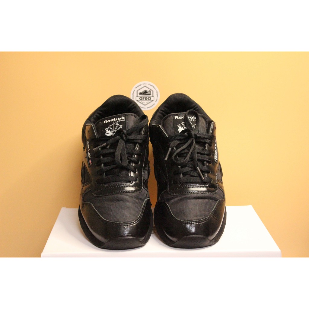 Giày Reebok Classic Leather - Triple Black-Size 42