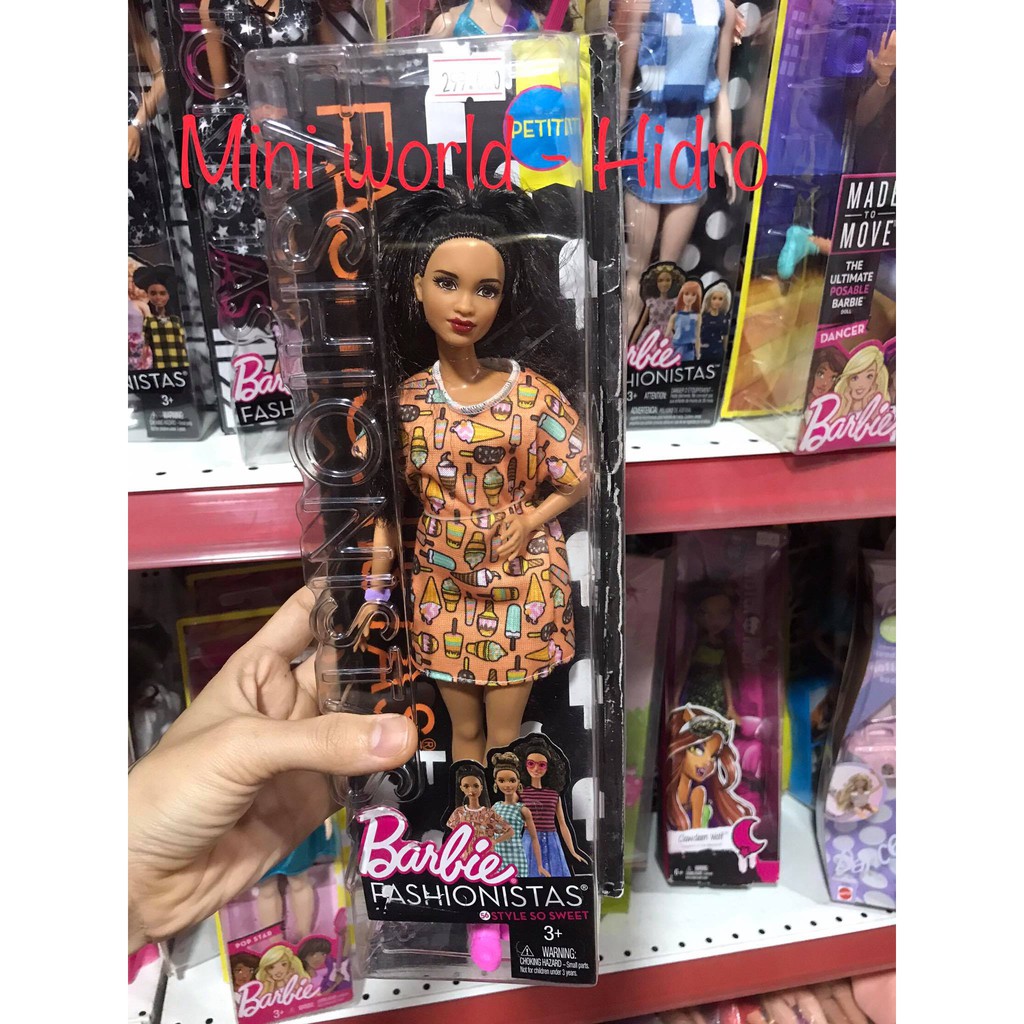 Búp bê Barbie fashionistas chính hãng mã Petite #56 style so sweet