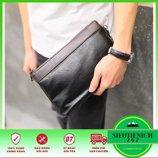 VÍ CLUTCH NAM PHỐI MÀU 👒HÀNG LOẠI 1👒VÍ DÀI CẦM TAY THỜI TRANG CÔNG SỞ LỊCH SỰ
