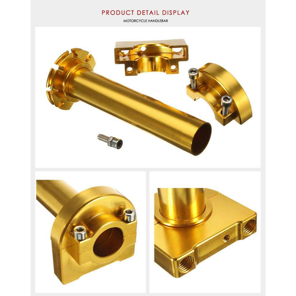 Hợp kim nhôm 22mm 7/8 "Xoay nhanh Tay cầm dầu tiết kiệm Tay cầm Tay cầm Tăng tốc cho xe máy Xe tay ga Dirt Bike