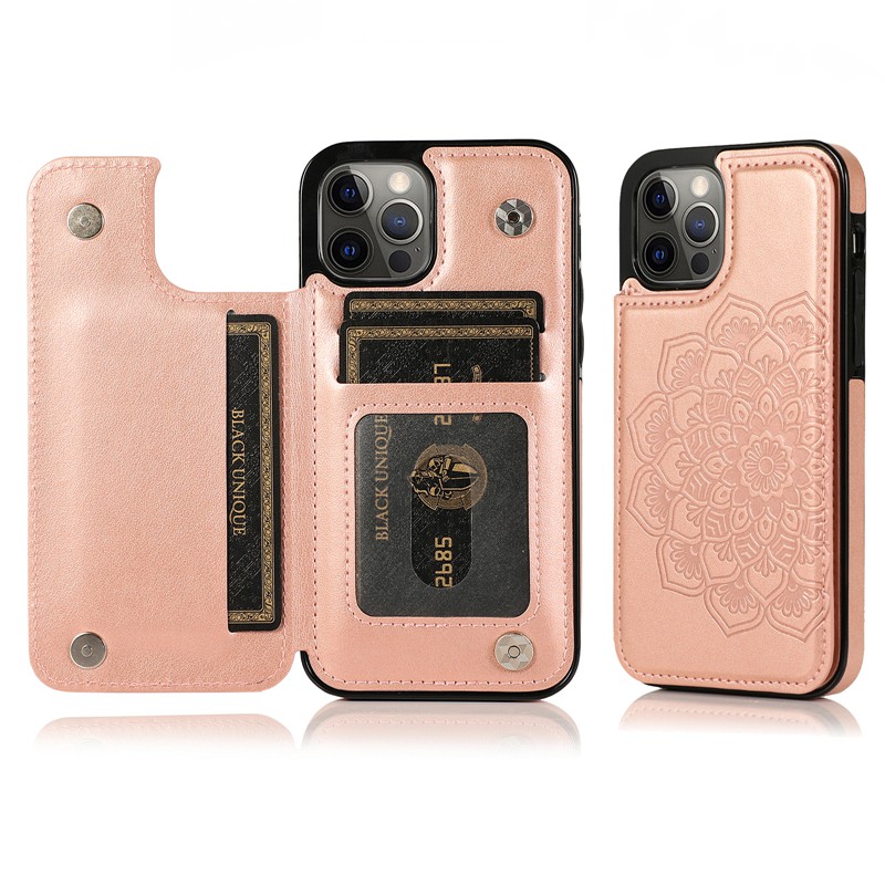 Sang Trọng Bao Da Điện Thoại Kiểu Ví Gập Nam Châm Chống Sốc In Hình Hoa Cho Iphone 12 Pro Max 12 Mini 11 Pro Xs Max Xr X Ốp | BigBuy360 - bigbuy360.vn