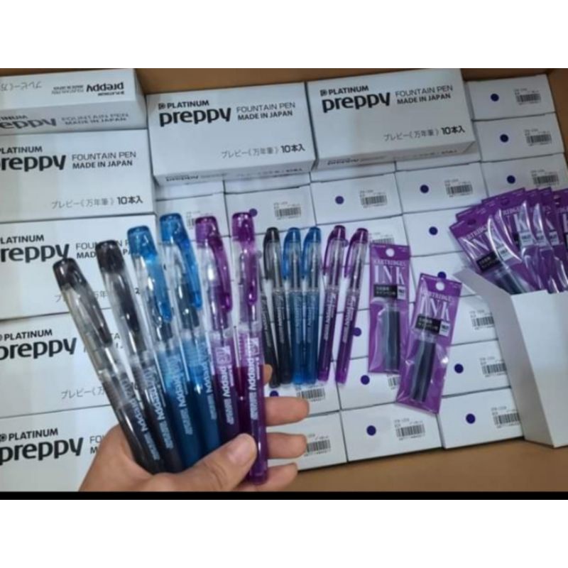 BÚT MÁY  PREPPY 02 - 03 NHẬT BẢN - Bút Máy Học Sinh Cho Bạn mới bắt đầu học viết (Ngòi viết trơn và êm)