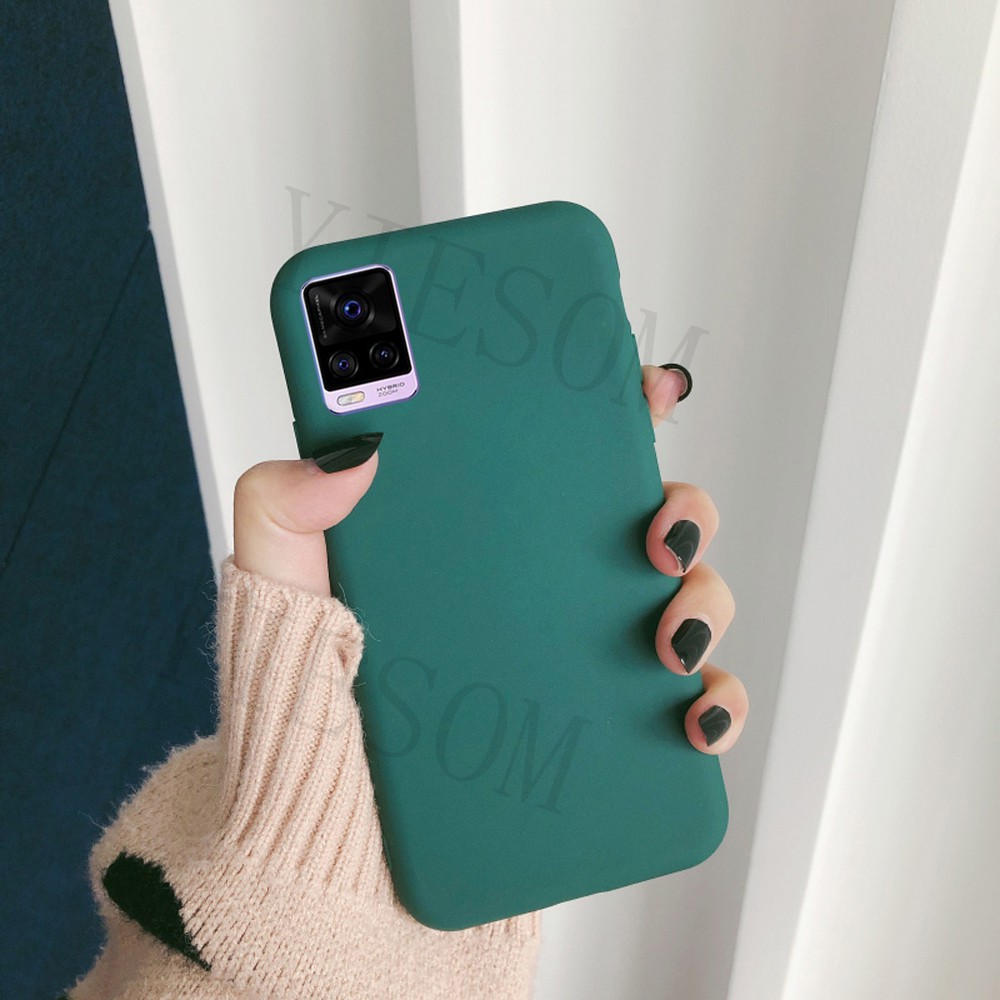 Ốp Điện Thoại TPU Dẻo Màu Sắc Ngọt Ngào Thời Trang Cho ViVO V20 2021 V20Se ViVO V20 V20Se