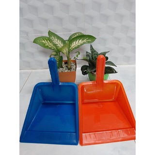 Chổi Ky Hốt Rác Nhựa Cán Ngắn 25X25X14CM - Màu Sắc Ngẫu Nhiên
