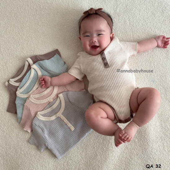 QA  32 : Set body siêu xinh cho bé