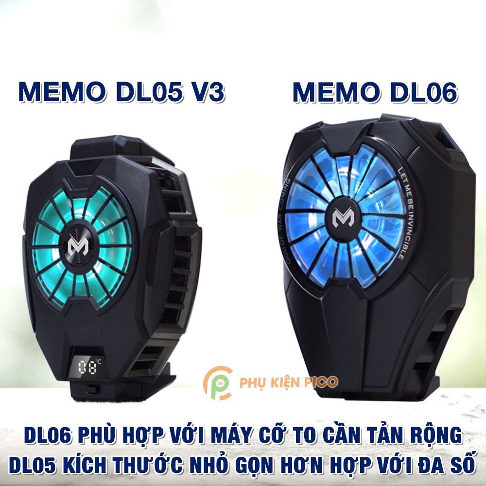 Quạt tản nhiệt điện thoại Flydigi B6 B6X Onepiece sò lạnh từ tính 20W led RGB - Quạt tản nhiệt sò lạnh Memo DL05 DL10