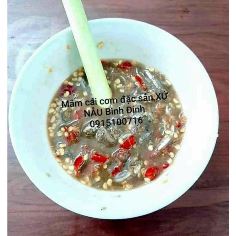 MẮM CÁ CƠM ĐẶC SẢN XỨ NẪU BÌNH ĐỊNH 500GR