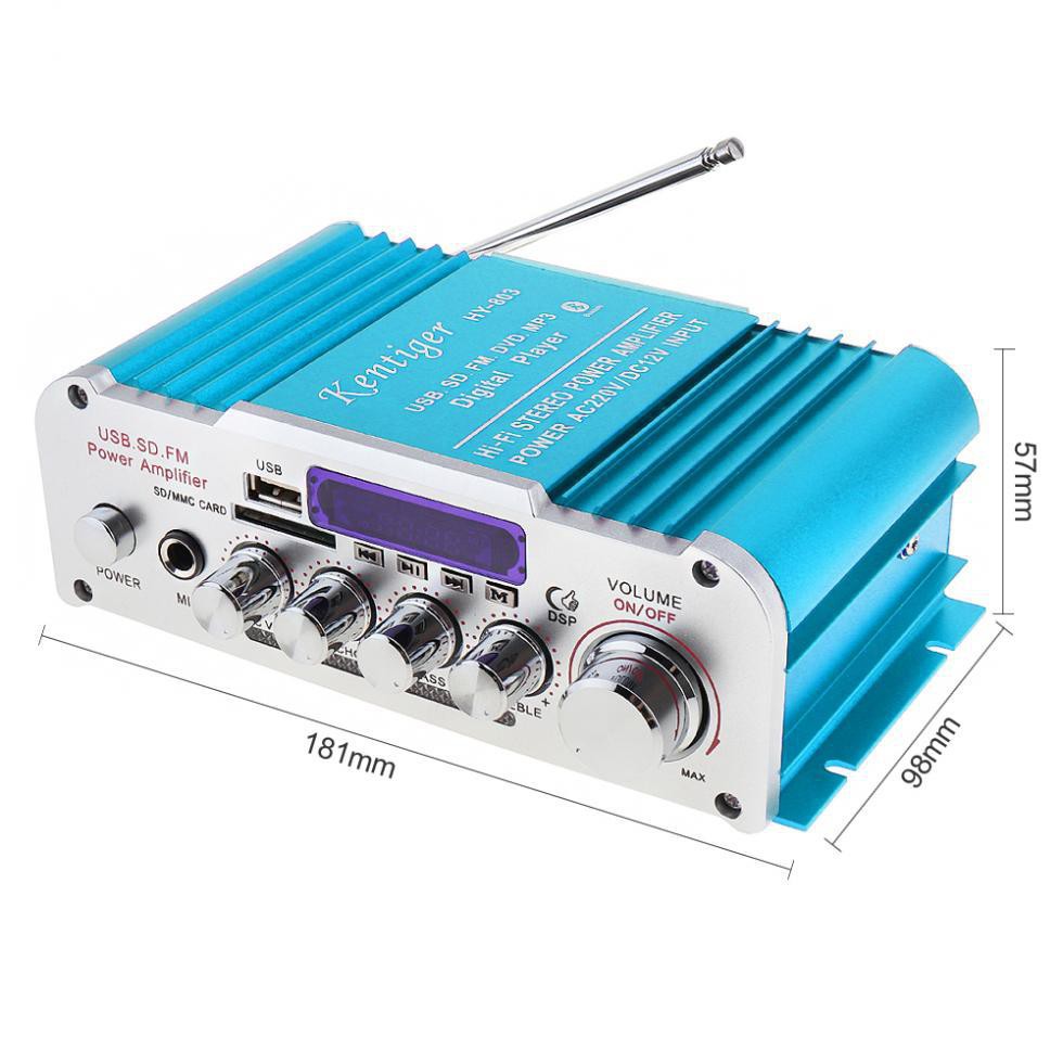 Amly mini Karaoke Kentiger HY 803, âm ly chơi nhạc âm thanh cực đỉnh, hàng nhập khẩu màu ngẫu nhiên [SALE LỚN]