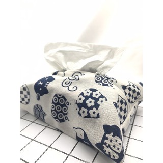 Túi vải canvas mỏng đựng khăn giấy