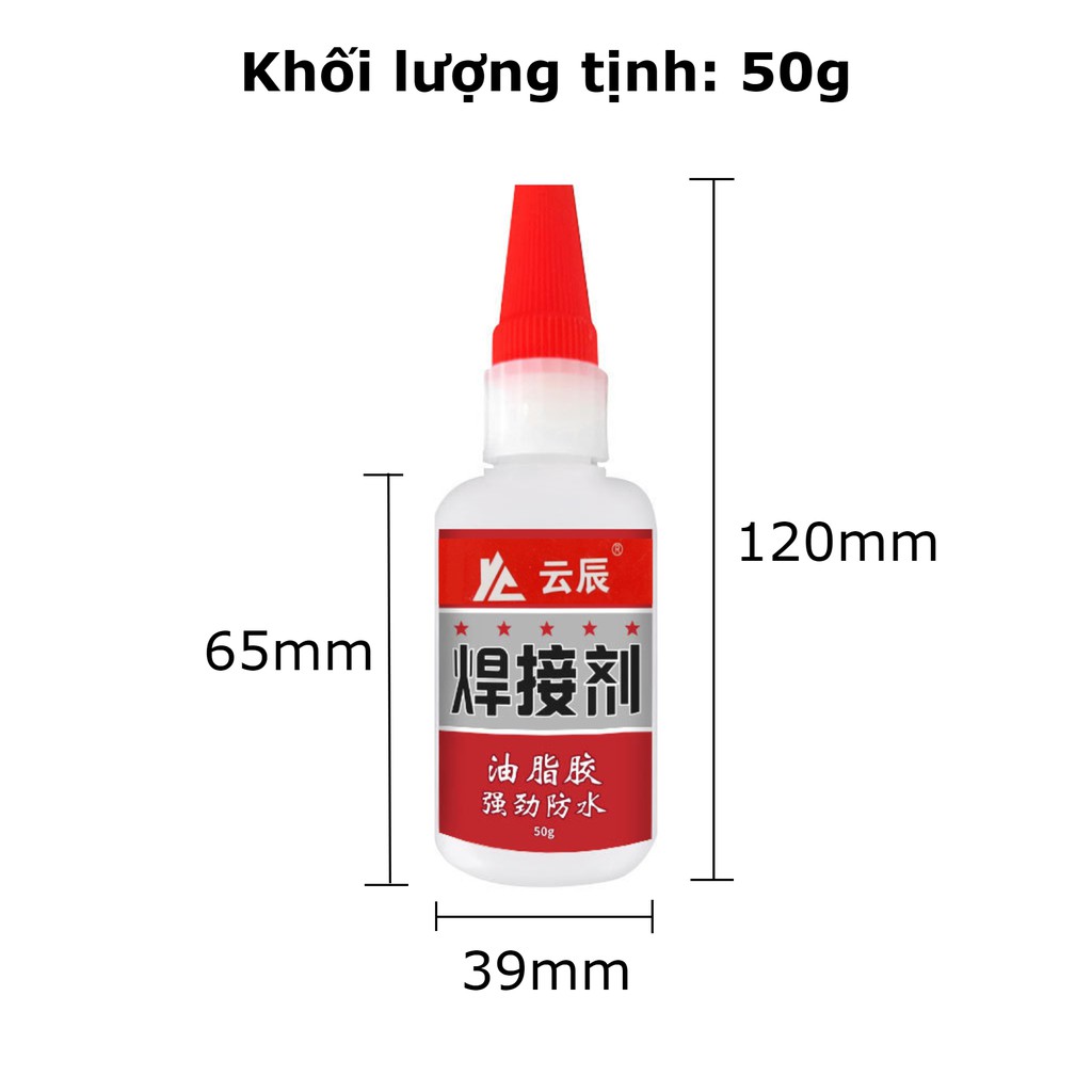 Keo dán đa năng siêu dính, keo nước dính nhanh, an toàn không độc hại YC-065 hàng nội địa Trung